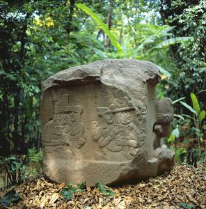 Altare 5, Periodo Pre-Classico da Olmec